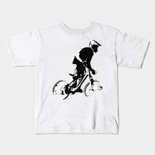 Mountain Biker Racer Kids T-Shirt